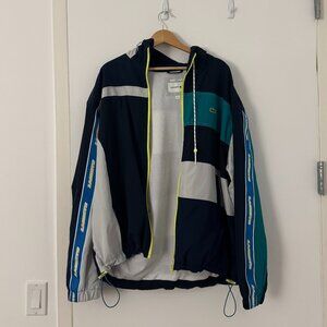 Lacoste Patchwork Effect Jacket Sz XL